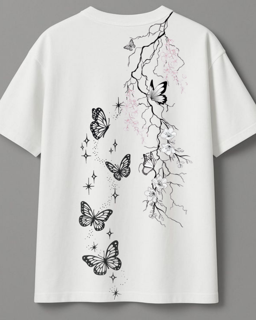 printed oversized t shirt