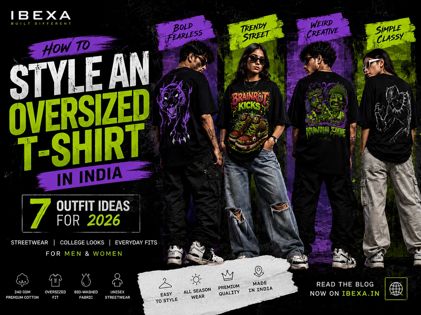 How to Style an Oversized T-Shirt