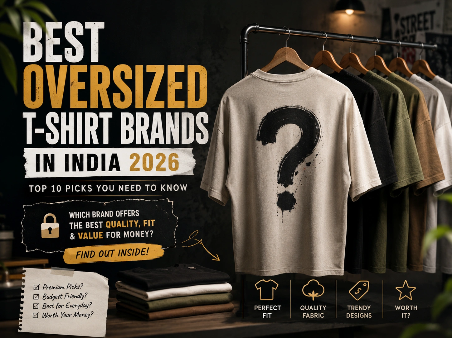 Top 10 Best Oversized T-Shirt Brands in India